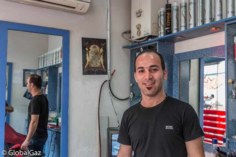 My barber in Tehran