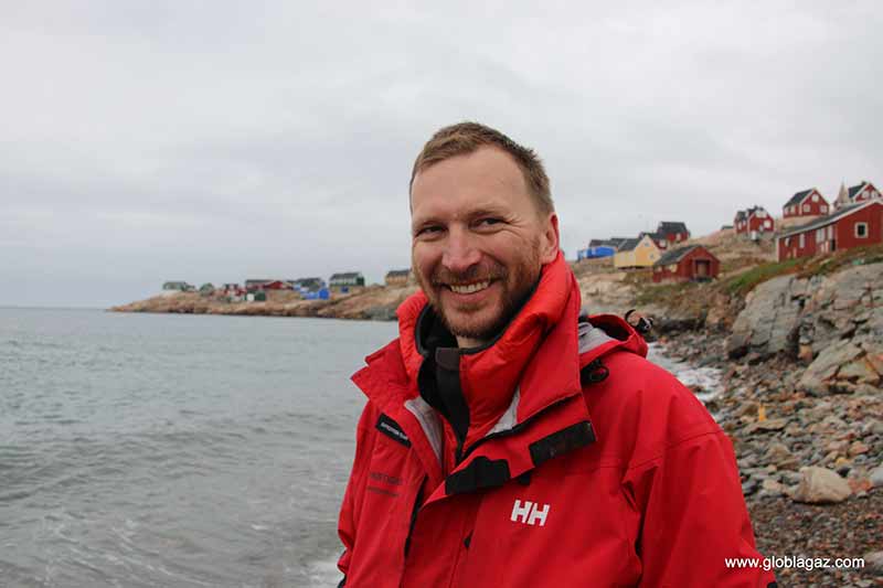 Bjarki Friis my guide and ex Sirius Sledge Patrol member