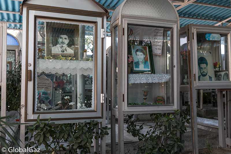 Visiting Behesht Zahra, Martyr’s Cemetery
