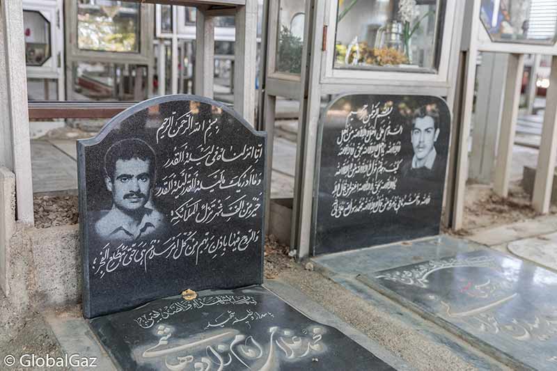 Visiting Behesht Zahra, Martyr’s Cemetery