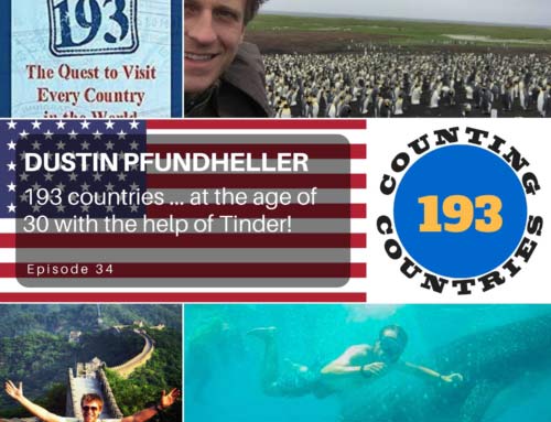 Dustin Pfundheller – 193 countries …  at the age of 30 with the help of Tinder!
