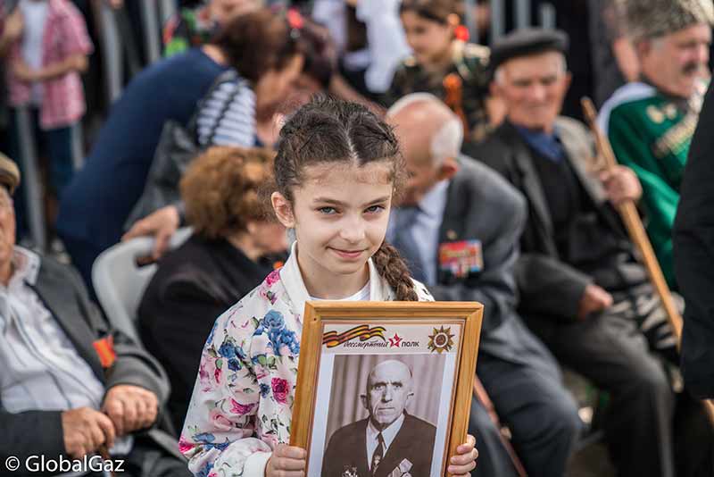 Victory Day In Sukhumi Abkhazia