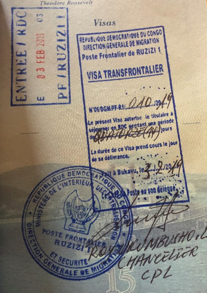 DRC visa