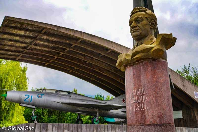 Artom Mikoyan statue