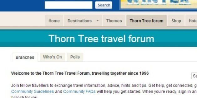 thorntree forum