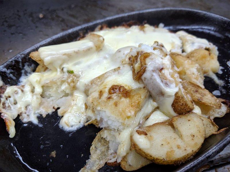 potatoes and cheese