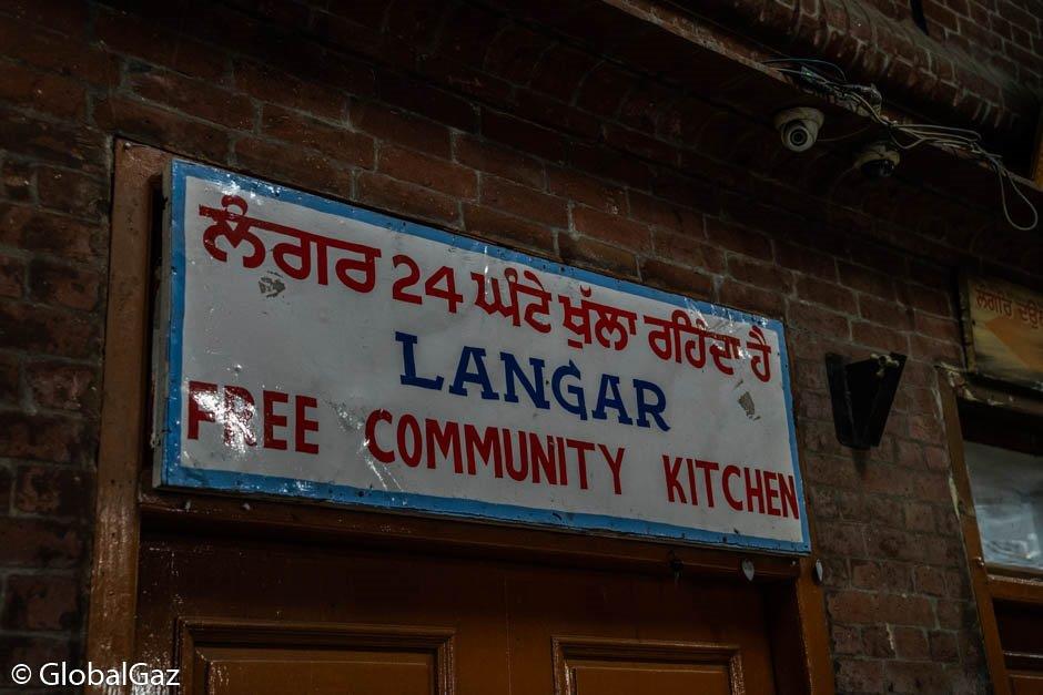 Langar community kitchen
