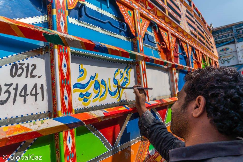 truck art pakistan