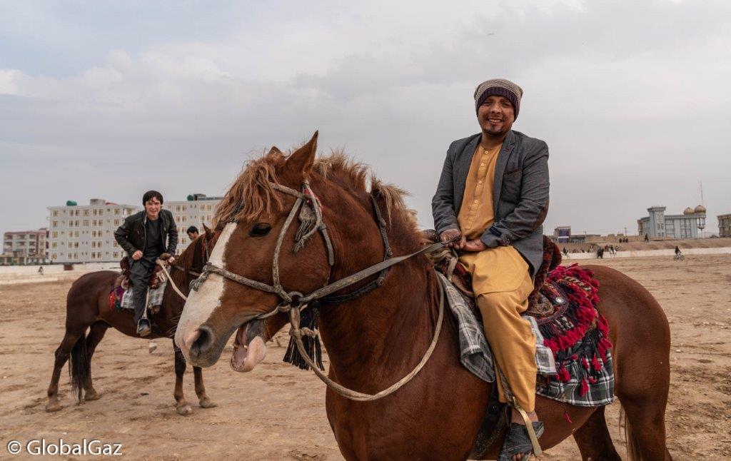 buzkashi competitors in afghanistan