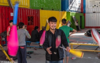 Visiting the children’s circus in Kabul