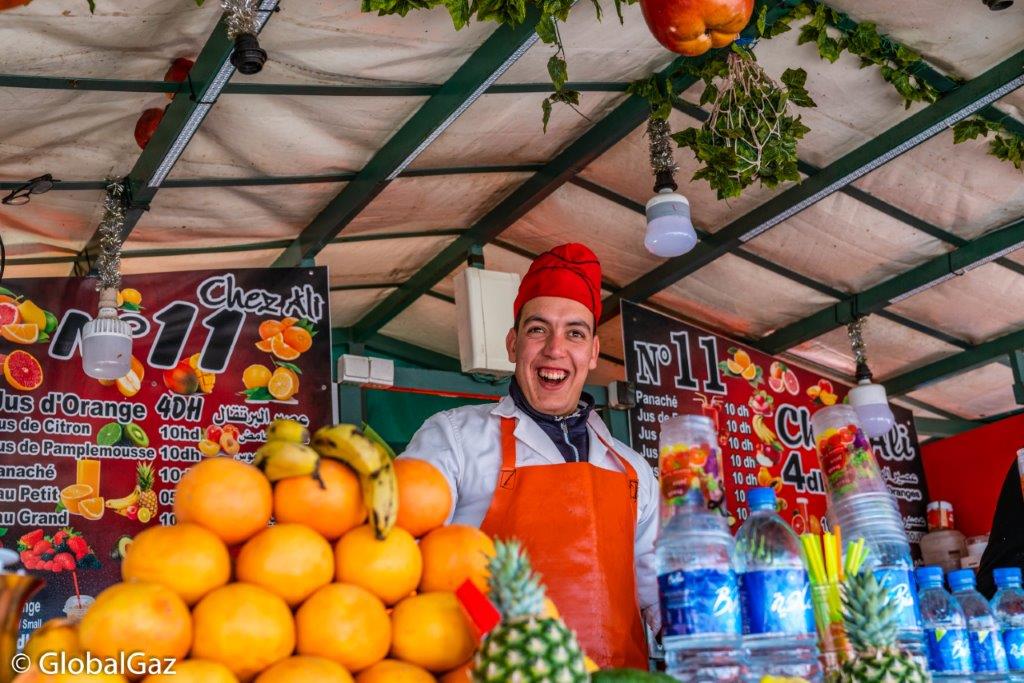 morocco fruit vendor