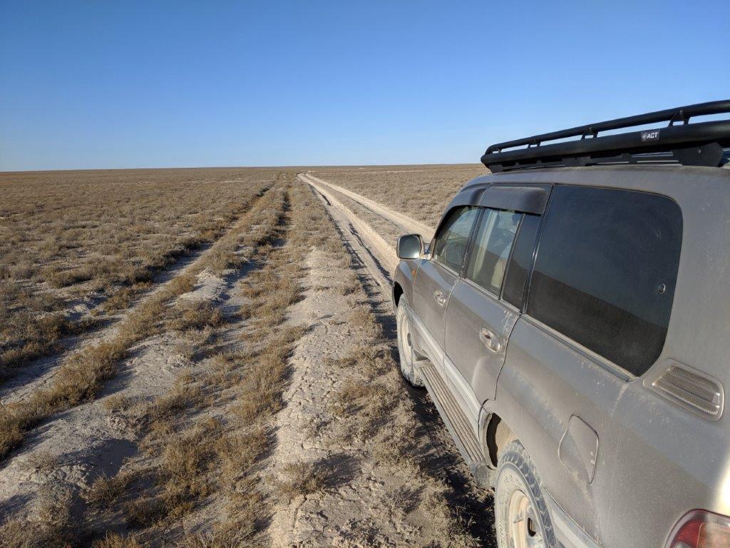 drive to Aral Sea