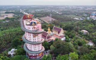 Visiting Wat Samphran