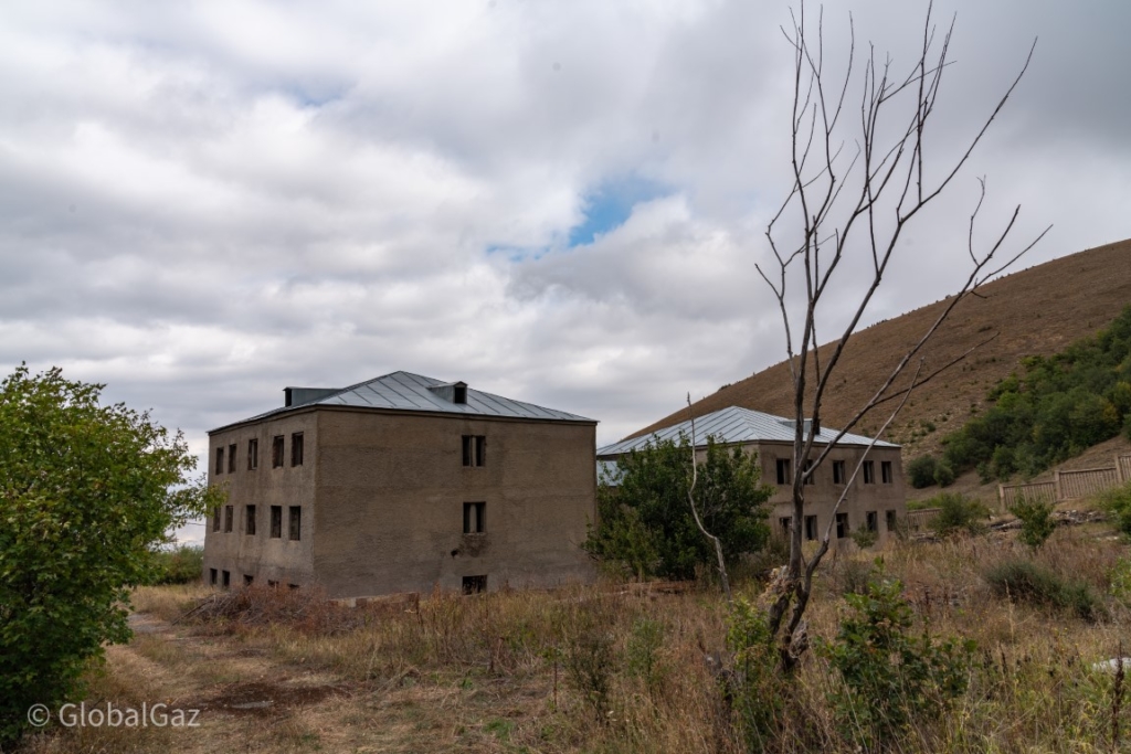 buildings at Abandoned Young Pioneer Camp In Armenia