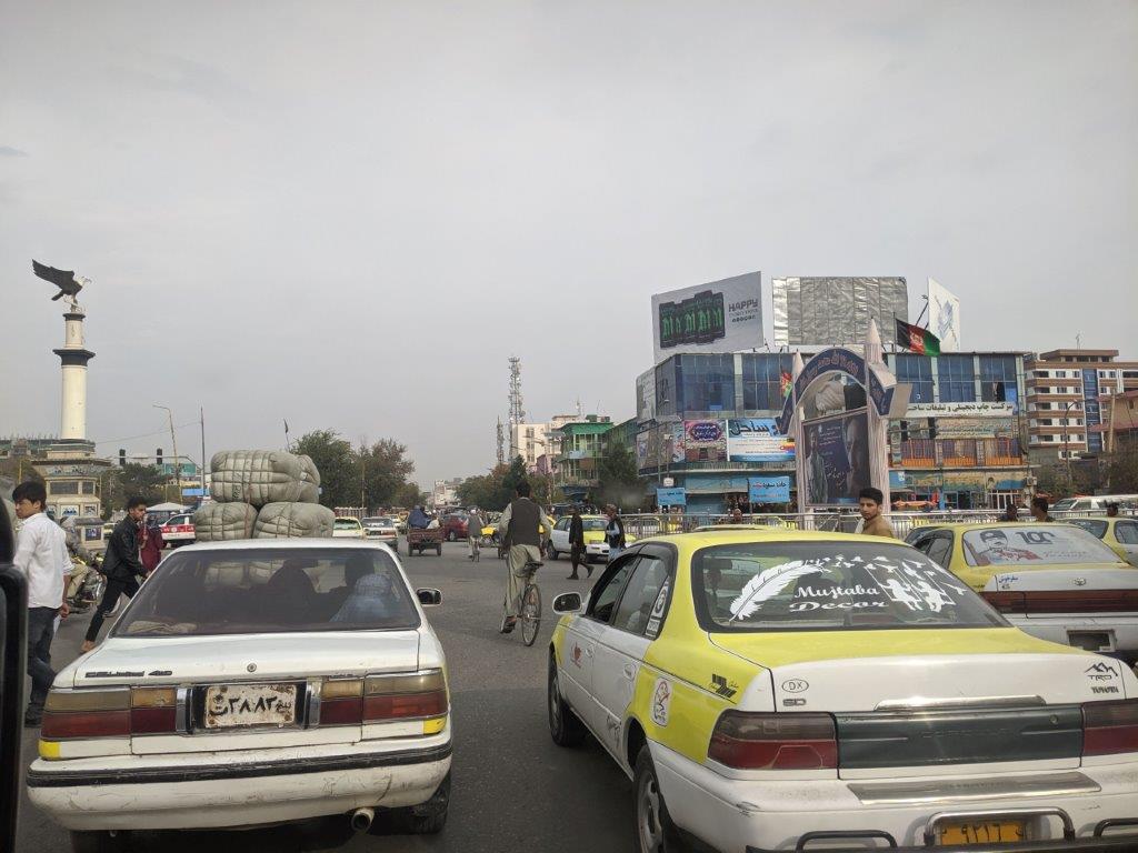 kabul traffic
