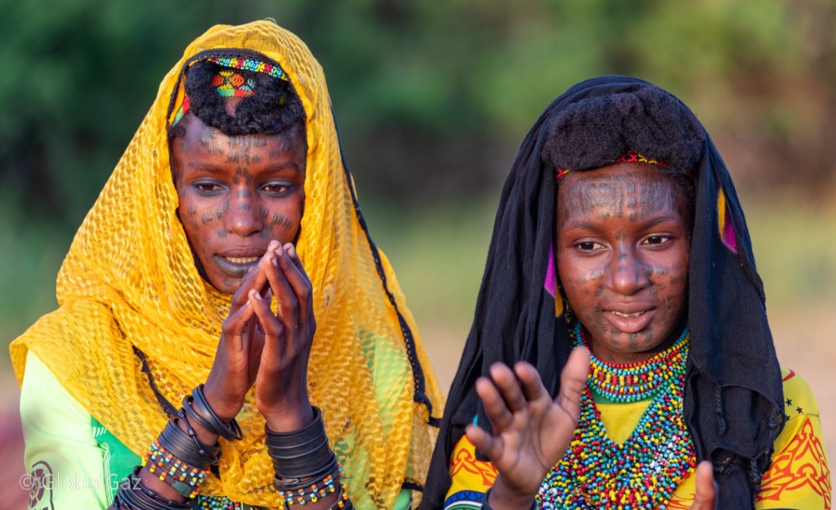 Unique Faces Of Gerewol Festival - GlobalGaz