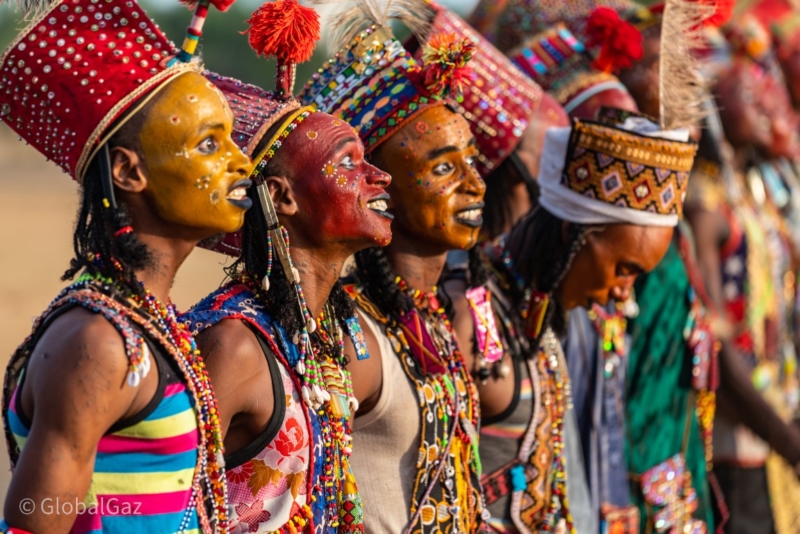 unique faces of gerewol festival