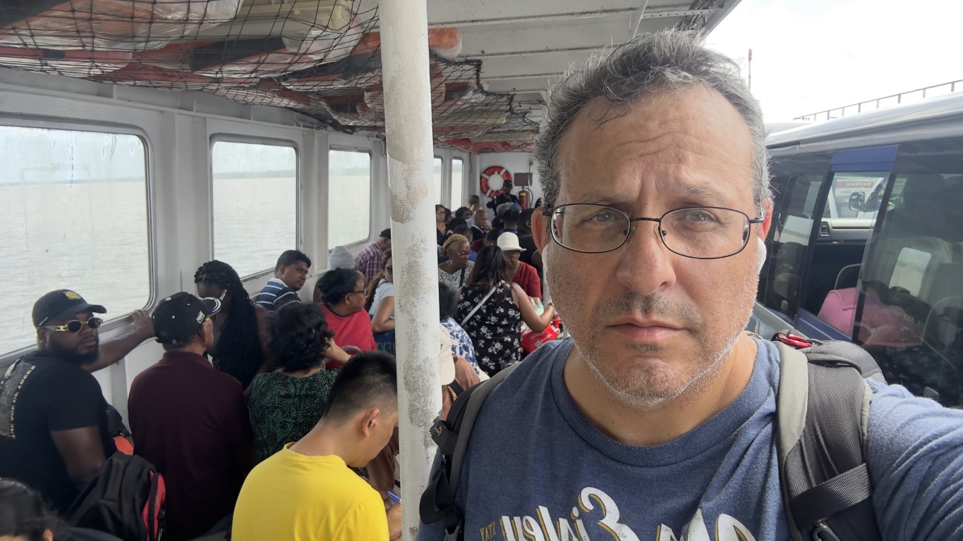 ferry to guyana