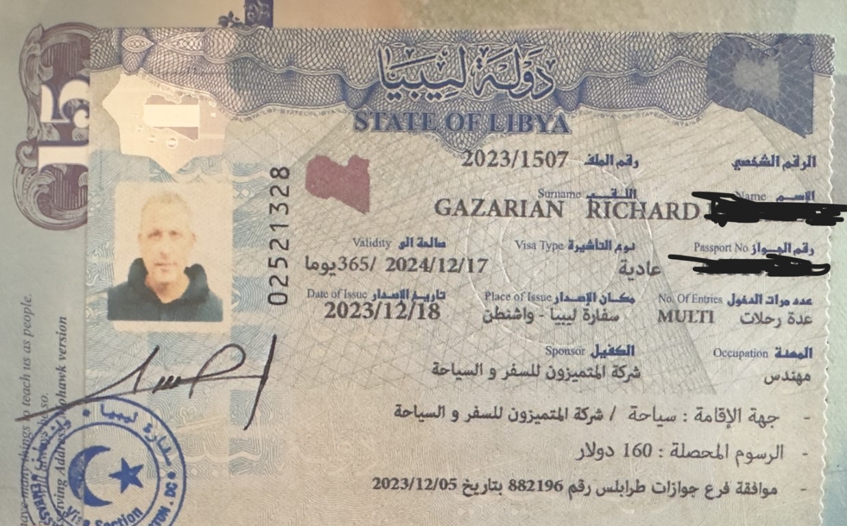 libyan visa