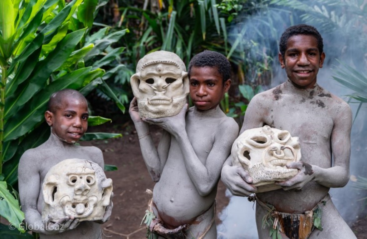 Faces Of Papua New Guinea