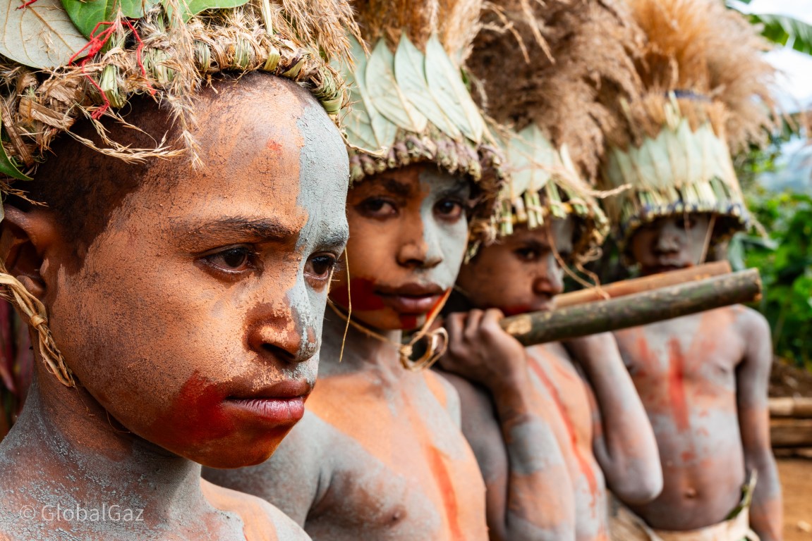 Faces Of Papua New Guinea