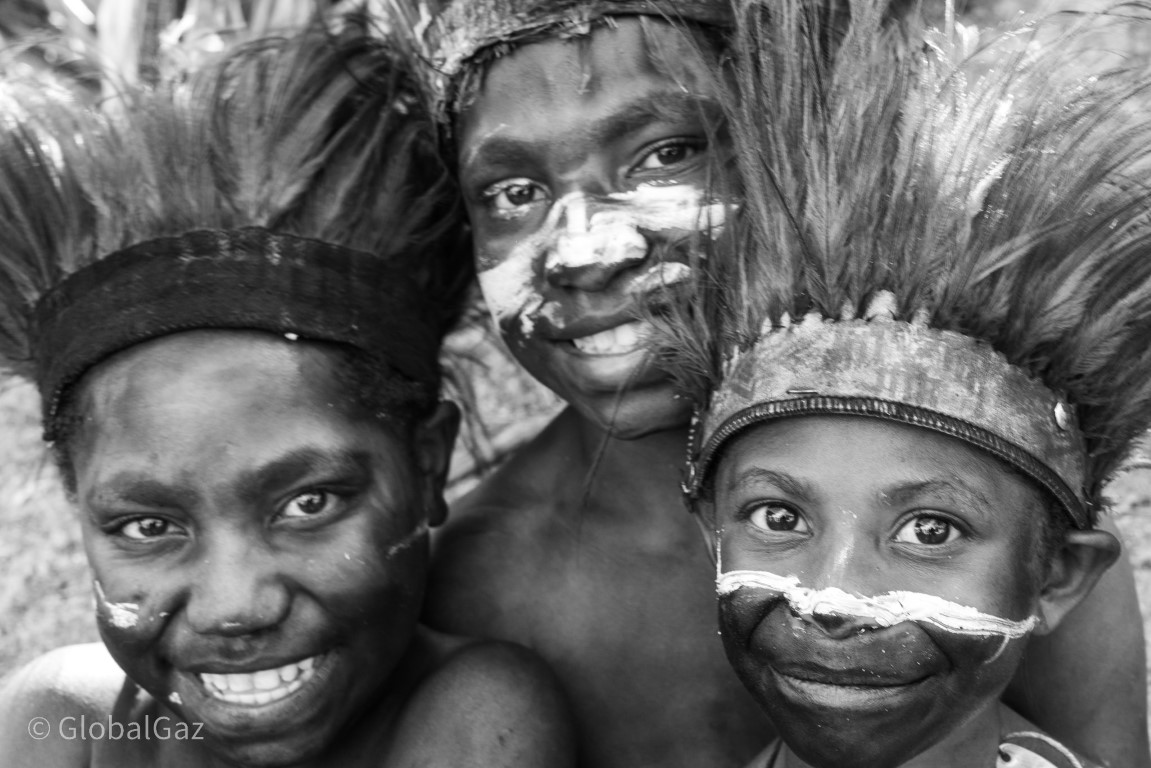 Faces Of Papua New Guinea