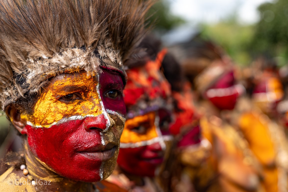 Faces Of Papua New Guinea