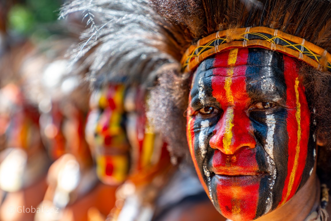 Faces Of Papua New Guinea