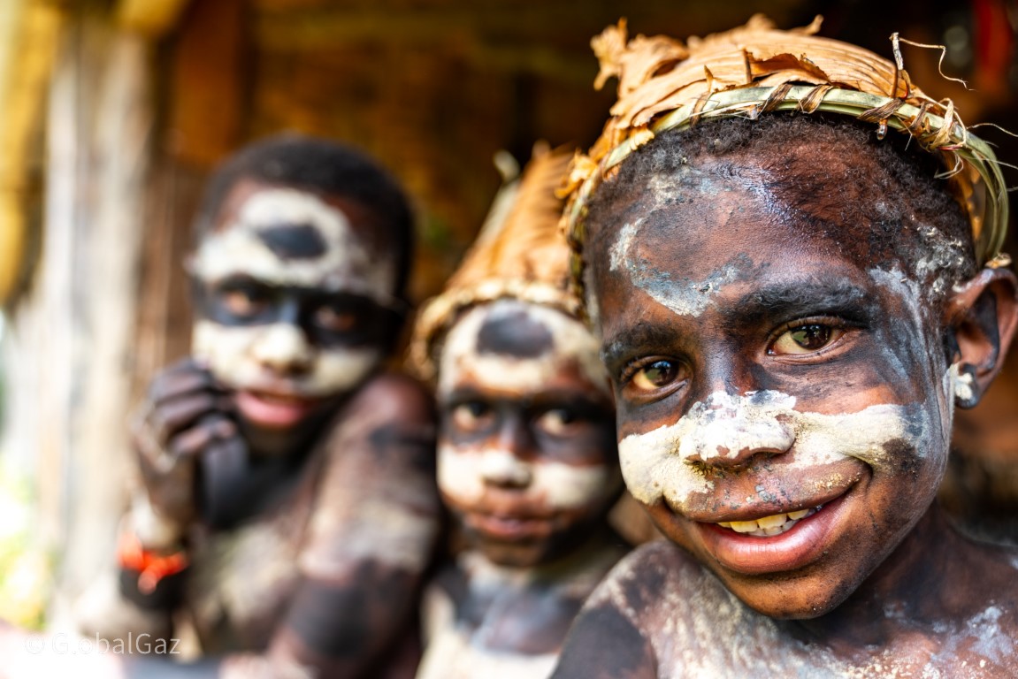 Faces Of Papua New Guinea