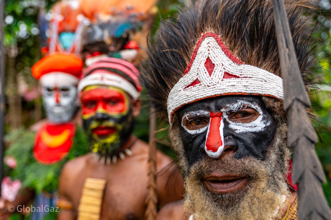 Faces Of Papua New Guinea